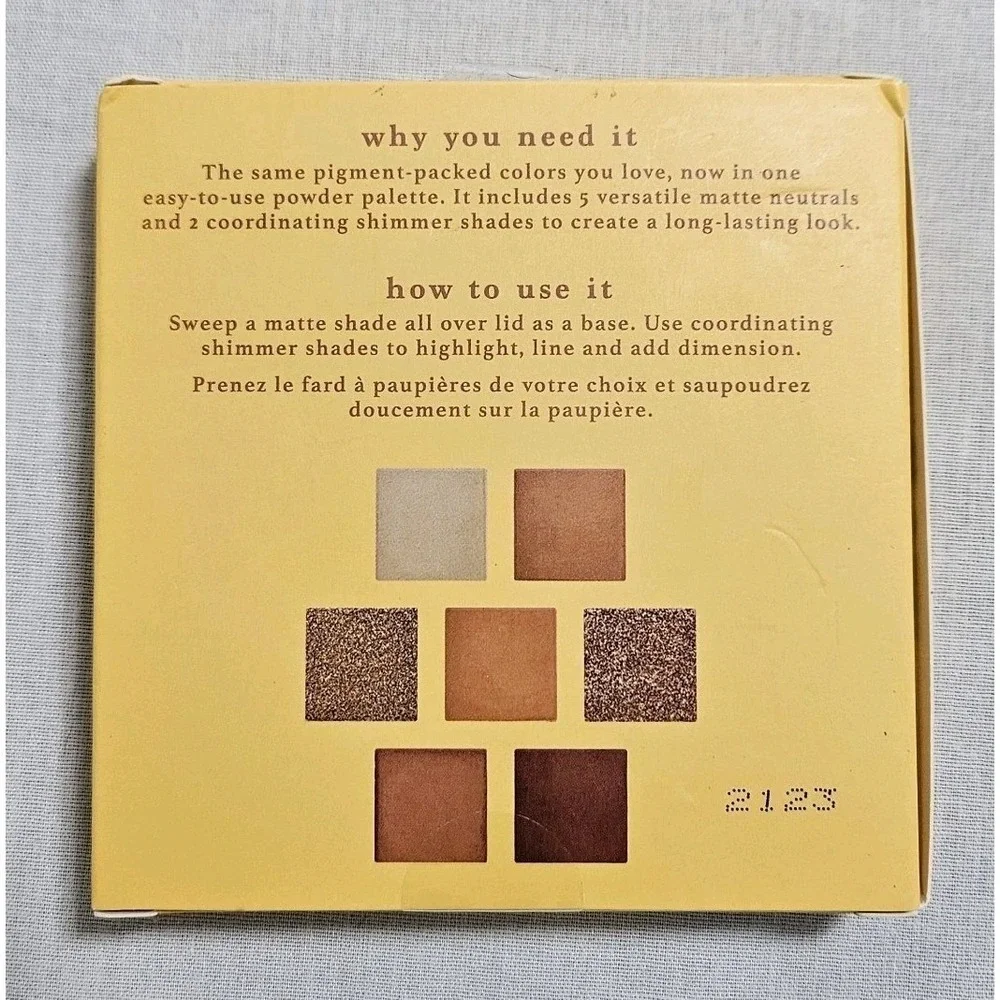 Julep Beauty Eyeshadow 101 Pro Powder Eyeshadow Palette - 'Turmeric Latte